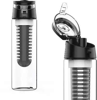 1+1 Sticla de apa cu infuzor pentru fructe,ierburi sau ceai, FruityBottle, 700ML