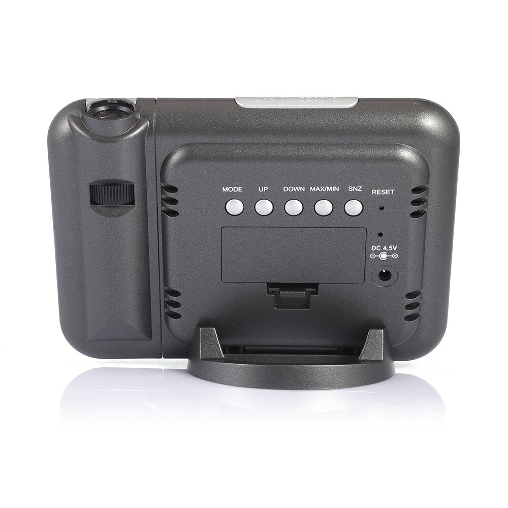 Ceas cu calendar, alarma si proiectie LED LCD | Ecran color, afisaj clar | Functii multiple, design modern, usor de utilizat