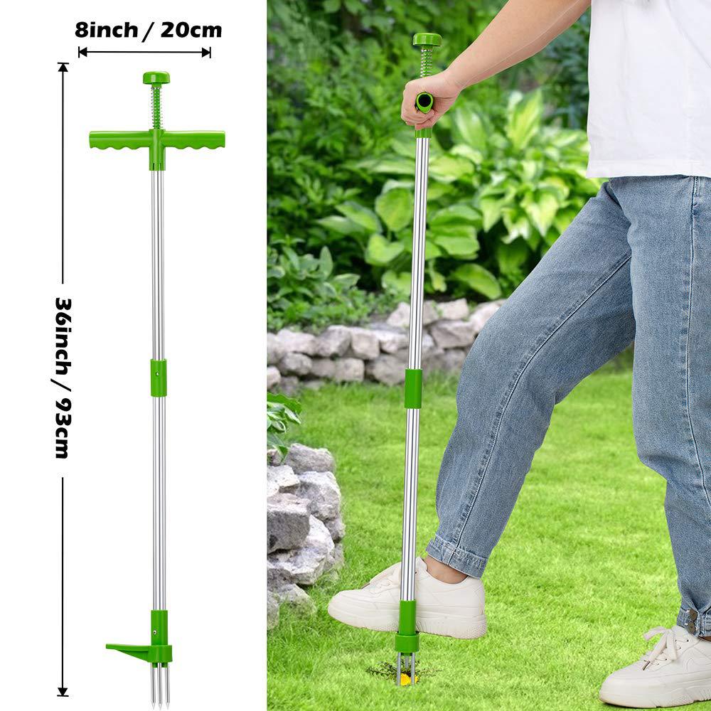 Instrument pentru scos buruieni si radacini adanci | Unealta manuala gradinarit cu maner rezistent | Accesoriu gradina eficient