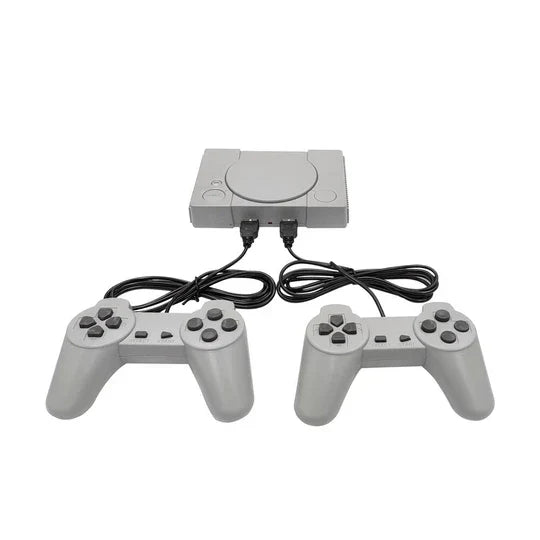 Consola retro pentru TV cu 620 jocuri clasice | RetroPlay cu 2 controllere | Jocuri video vechi anii 80 90 pentru copii si adulti