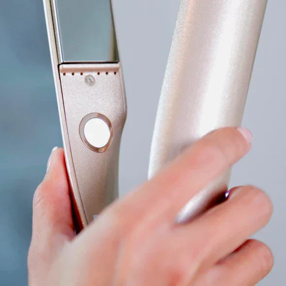 Placa de par 2 in 1 2Curly pentru indreptat si ondulat | Incalzire rapida, placi ceramice | Styling usor acasa pentru orice tip de par