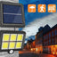 Proiector LED solar cu senzori de lumina LP-0067