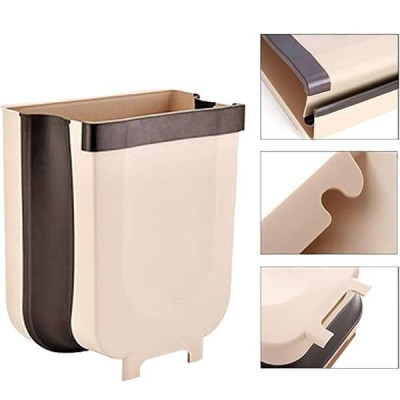 Cos de gunoi pliabil practic si util | Perfect pentru masina, camping, casa | Usor de transportat, design compact si rezistent