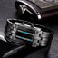 Ceas LED stil bratara unisex din otel inoxidabil | Design modern cu afisaj digital ascuns | Accesoriu elegant casual si fashion