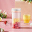Blender portabil pentru suc de fructe sau smoothie, electric, reincarcare USB