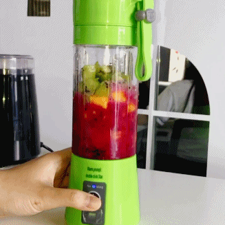 Mini blender portabil FreshJuicerPro cu incarcare USB | Mixer pentru smoothie si shake | Blender electric de calatorie fara fir