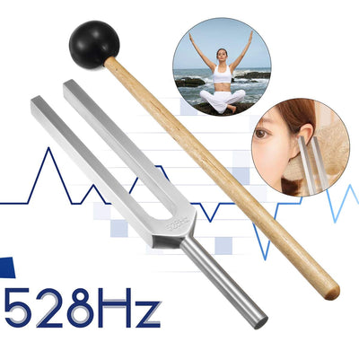 Acordor digital instrumente muzicale 528Hz | Tuner precis pentru chitara, vioara, ukulele