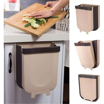 Cos de gunoi pliabil multifunctional | Ideal auto, casa, camping | Usor de transportat, capacitate mare, design compact si rezistent