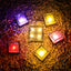 Lampa Solara Exterioara tip Cub de Gheata