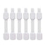 Set 5x Sigurante Usi Copii, Culoare Alb, Dimensiune Reglabila