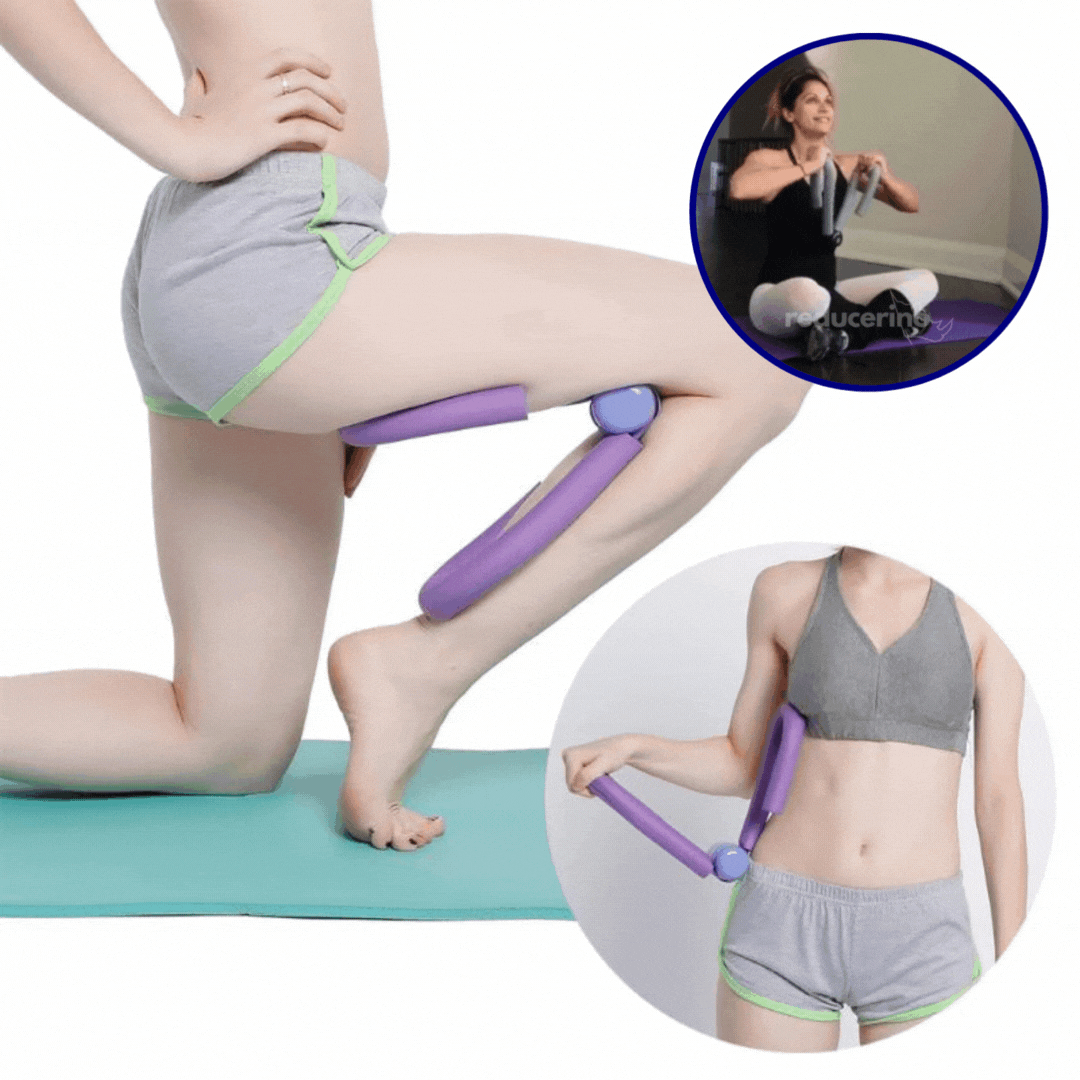Dispozitiv tonifiere muschi StayFit EMS | Antrenor abdominal, brate si picioare | Aparat fitness electric portabil pentru acasa