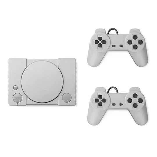 Consola retro pentru TV cu 620 jocuri clasice | RetroPlay cu 2 controllere | Jocuri video vechi anii 80 90 pentru copii si adulti