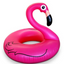 Colac gonflabil flamingo roz 120cm | Accesoriu piscina si plaja | Material rezistent, usor de umflat si transportat