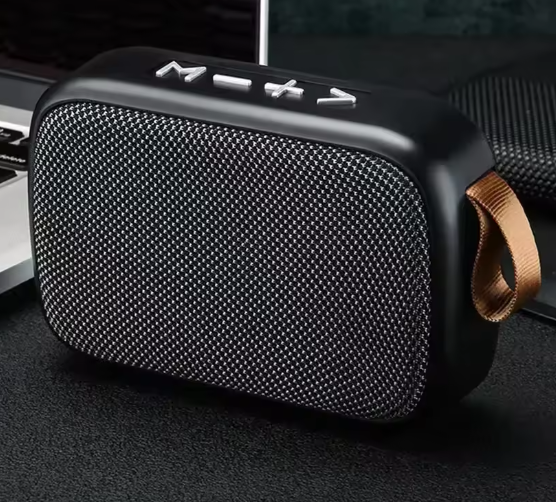 Boxa Portabila Mini din Material Textil – Bluetooth 5.0, Wireless, Stereo, Suport Card TF, Radio FM, Ideala pentru Sport si Exterior