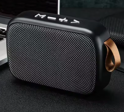 Boxa Portabila Mini din Material Textil – Bluetooth 5.0, Wireless, Stereo, Suport Card TF, Radio FM, Ideala pentru Sport si Exterior