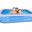 Piscina gonflabila rectangulara pentru Copii si Familie, Ideala pentru Gradina, Curte sau Interior 2.62m x 1.75m x 51cm