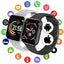 Ceas inteligent smartwatch cu functii fitness si notificari | Monitorizare puls, pasi, somn | Compatibil Android si iPhone