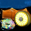 Ghirlanda luminoasa camping, lanterna si functie de baterie externa, LED, reincarcabila USB, portabila, 8 moduri de iluminare, 8 m, agatatoare